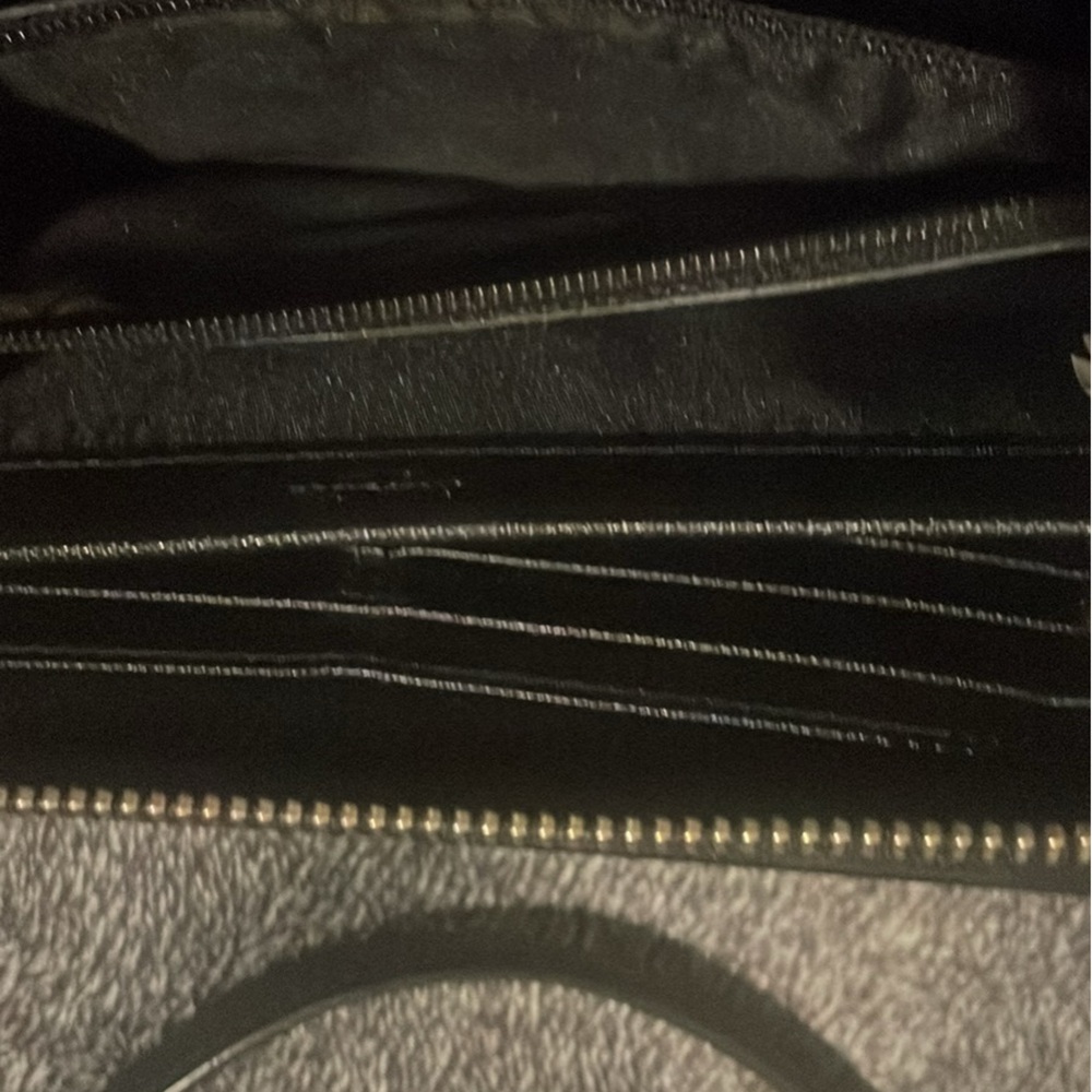 Coach Black Embossed Wallet - Picture 3 of 3